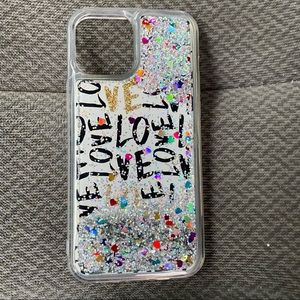 Love glitter case Apple IPhone 12 Pro Max